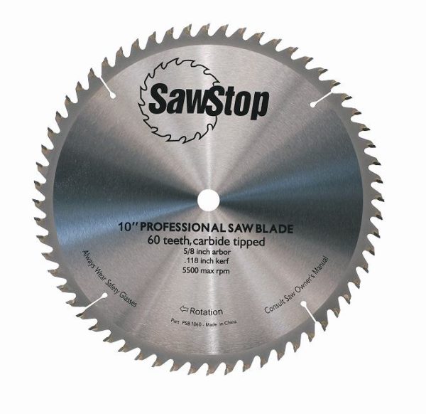 SawStop 60T Combination Saw Blade