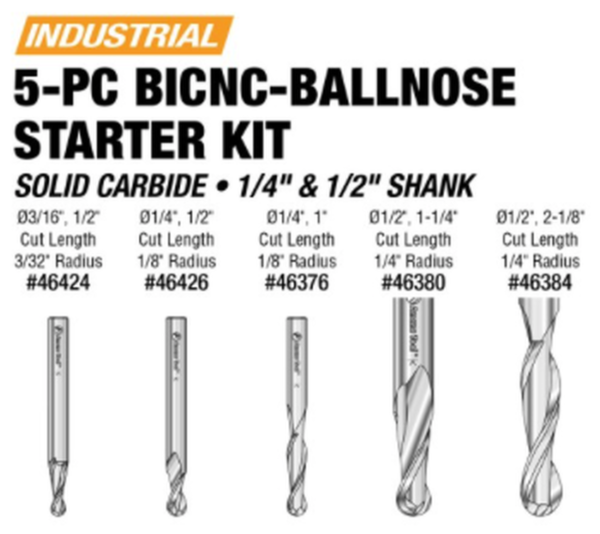 Baileigh Ball Nose CNC Starter Kit